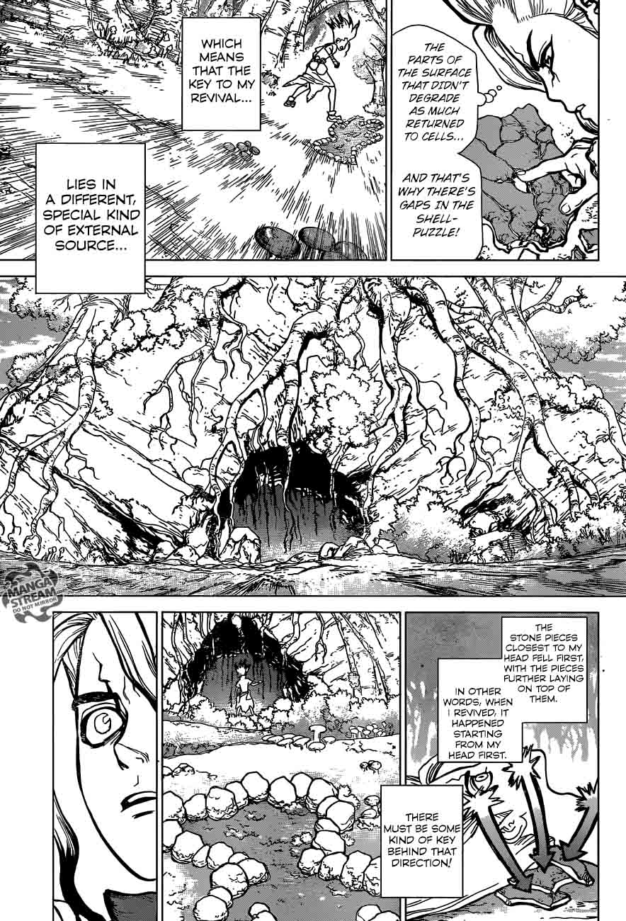 Dr. Stone Chapter 14 page 8 - Chapter 14: Those Who Have Faith