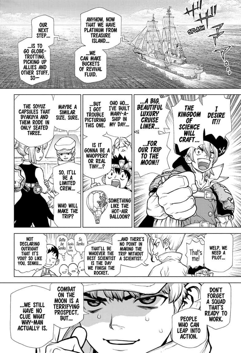 Dr. Stone Chapter 140 page 13 - Chapter 140: New-World Pilots