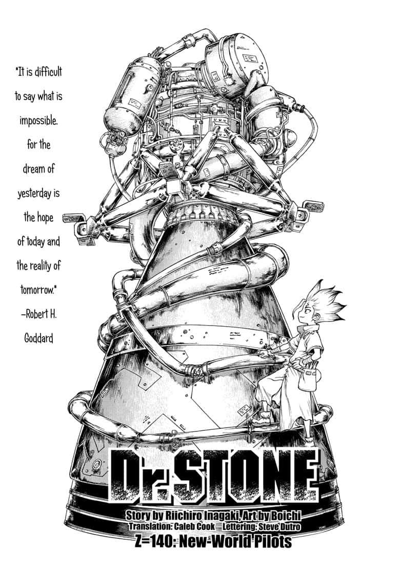 Dr. Stone Chapter 140 page 3 - Chapter 140: New-World Pilots