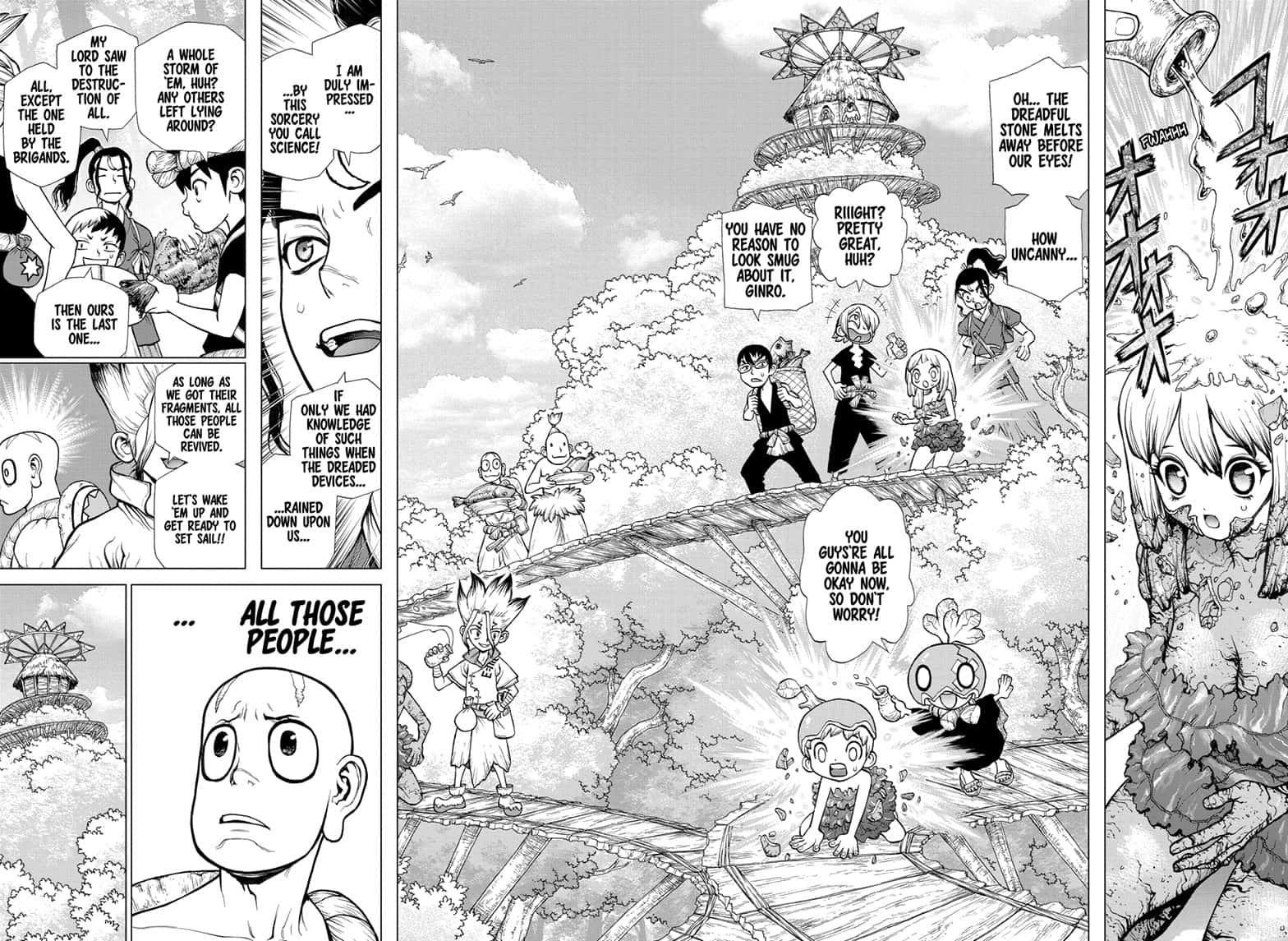 Dr. Stone Chapter 140 page 4 - Chapter 140: New-World Pilots