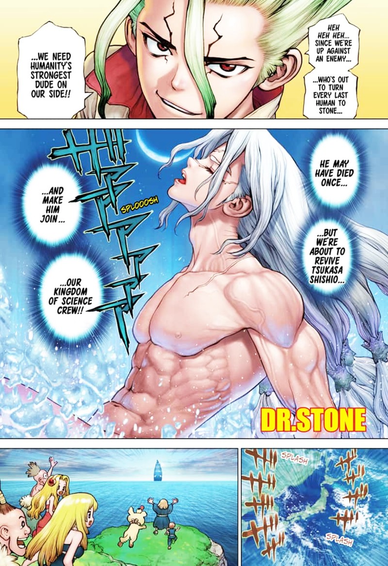 Dr. Stone Chapter 141 page 1 - Chapter 141: First Team