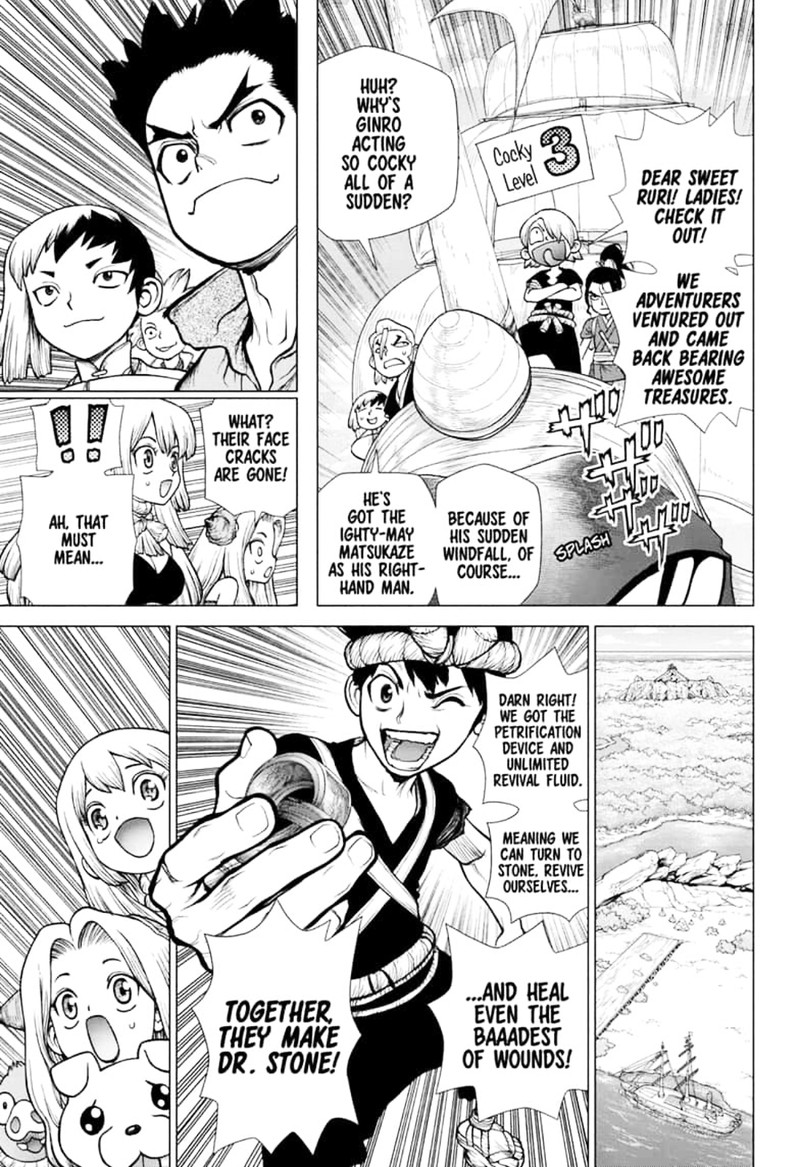 Dr. Stone Chapter 141 page 4 - Chapter 141: First Team