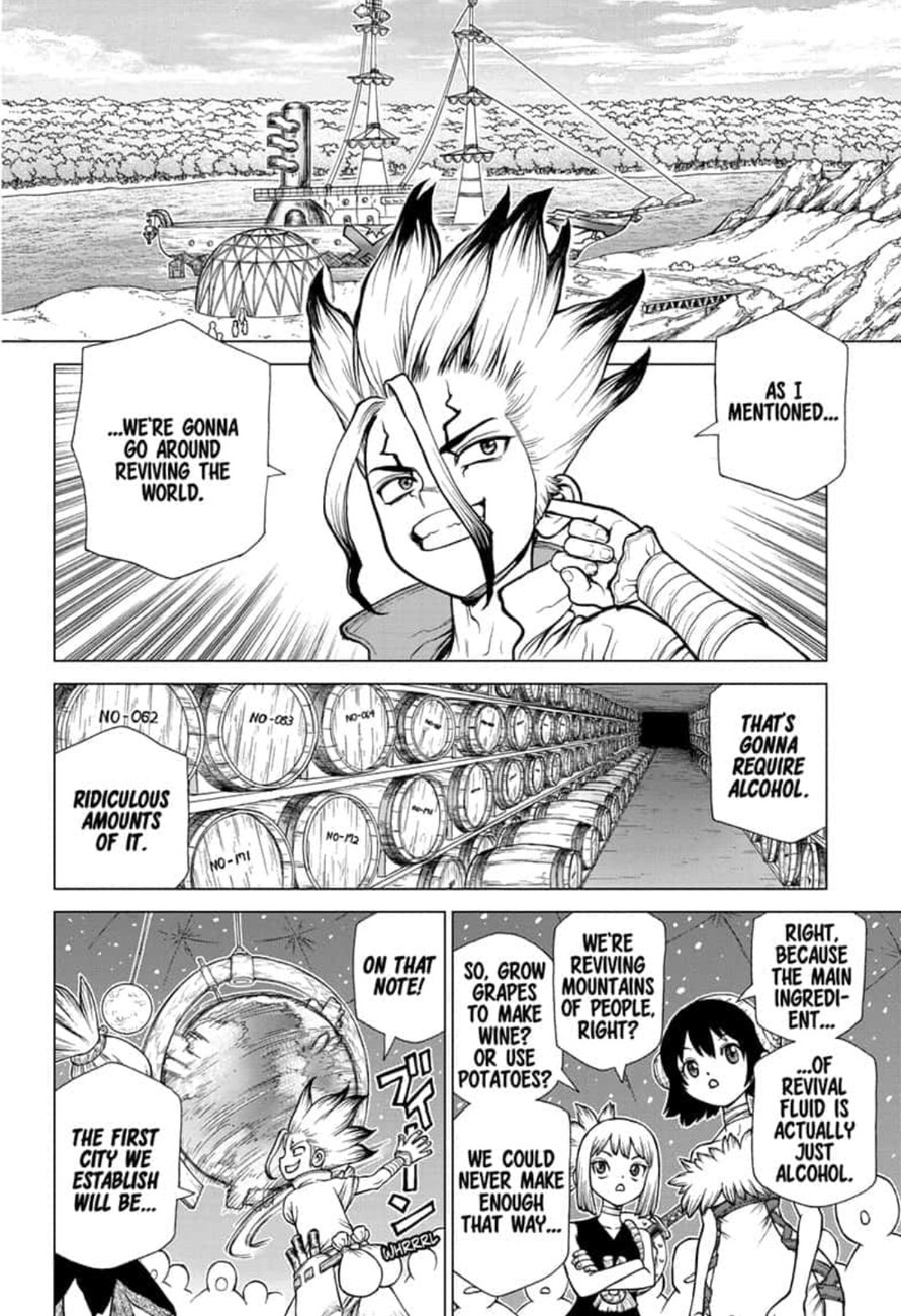 Dr. Stone Chapter 142 page 15 - Chapter 142: World Power