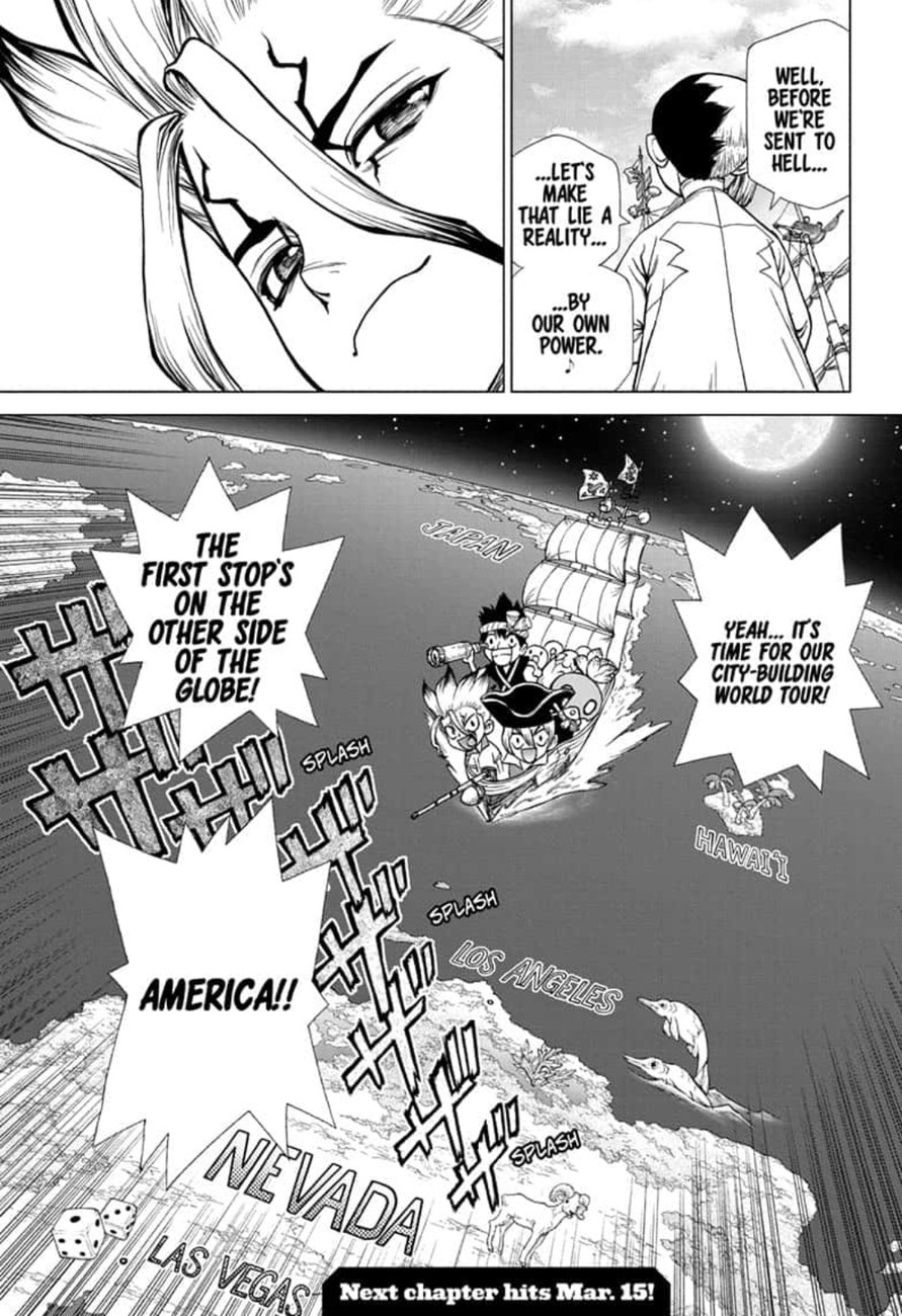 Dr. Stone Chapter 142 page 18 - Chapter 142: World Power