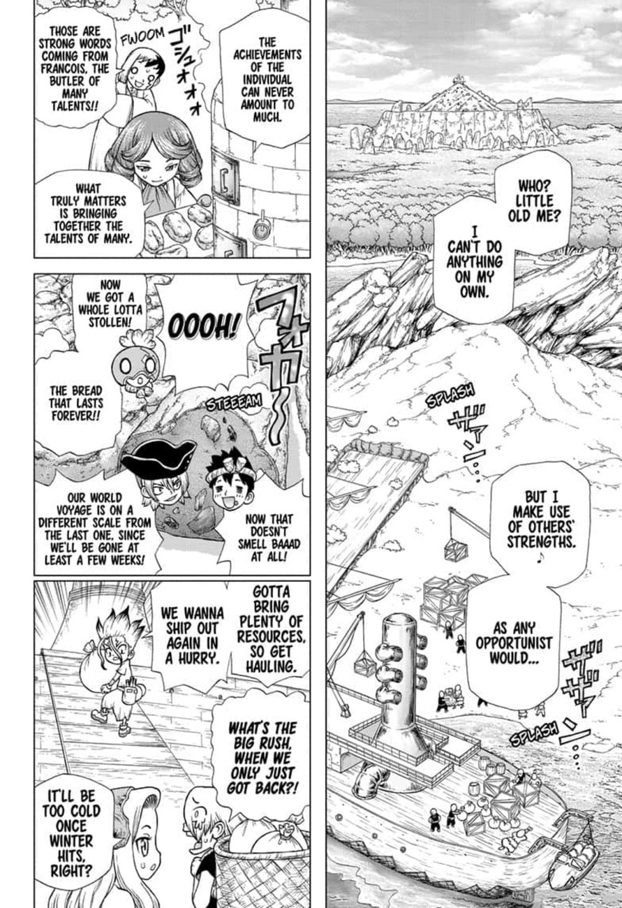 Dr. Stone Chapter 142 page 4 - Chapter 142: World Power