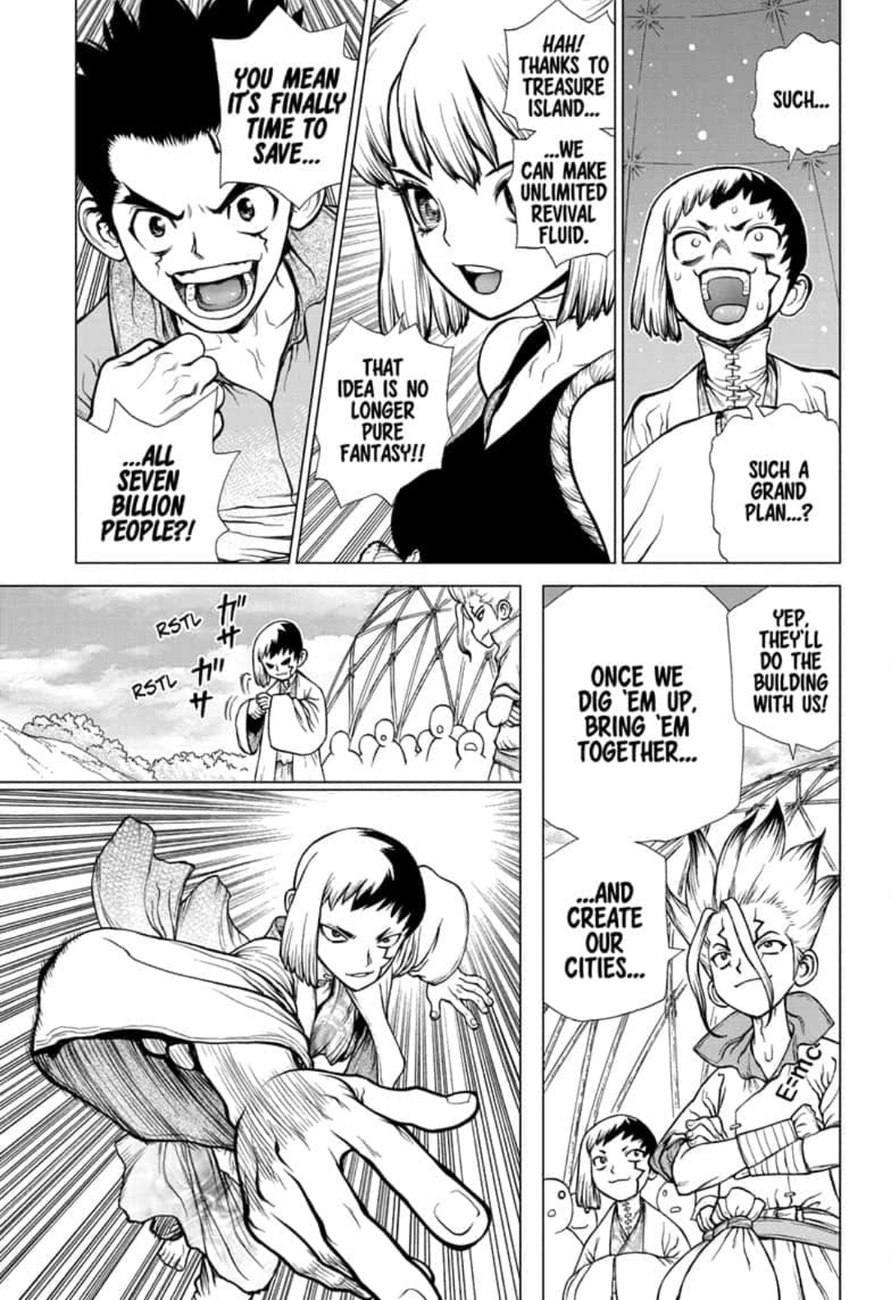 Dr. Stone Chapter 142 page 8 - Chapter 142: World Power