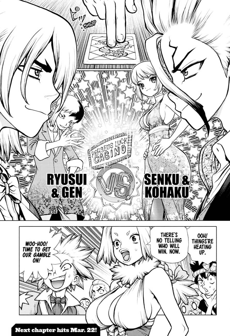 Dr. Stone Chapter 143 page 18 - Chapter 143: Ryusui vs. Senku