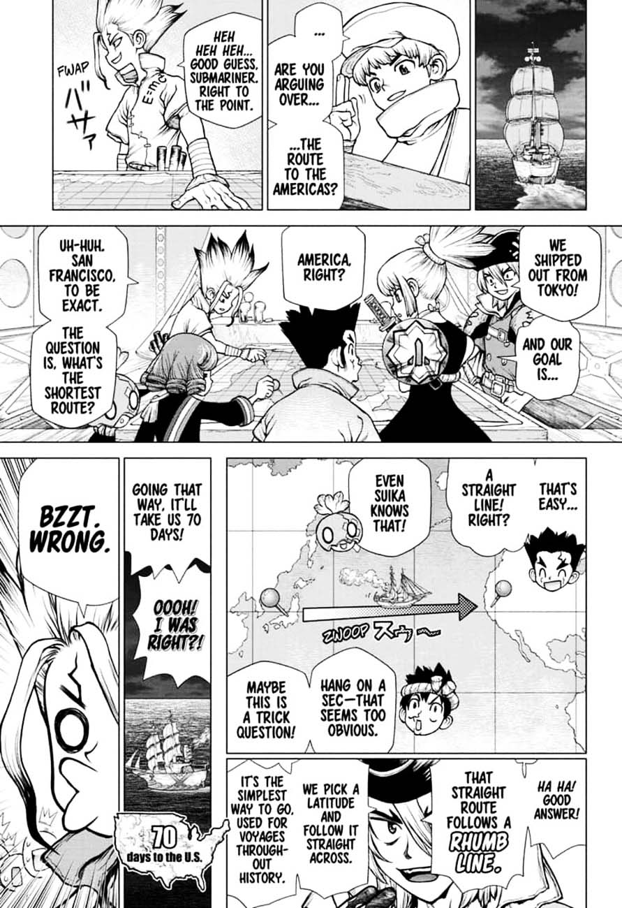 Dr. Stone Chapter 143 page 8 - Chapter 143: Ryusui vs. Senku