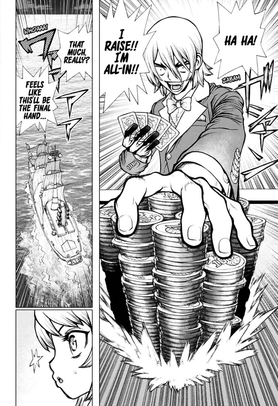 Dr. Stone Chapter 144 page 10 - Chapter 144: Ryusui & Gen vs. Senku & Kohaku