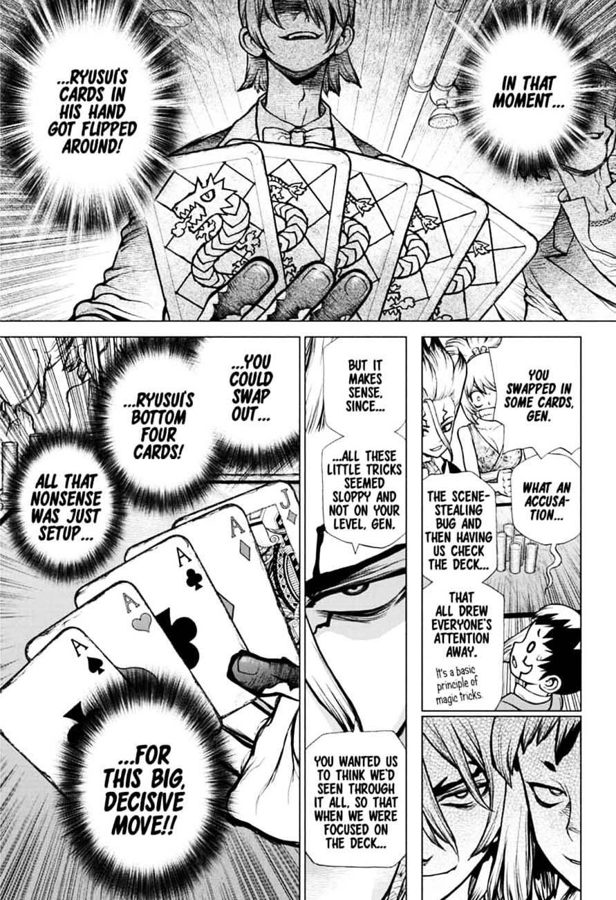 Dr. Stone Chapter 144 page 11 - Chapter 144: Ryusui & Gen vs. Senku & Kohaku