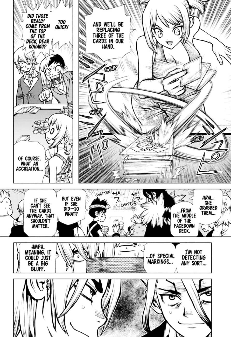 Dr. Stone Chapter 144 page 14 - Chapter 144: Ryusui & Gen vs. Senku & Kohaku
