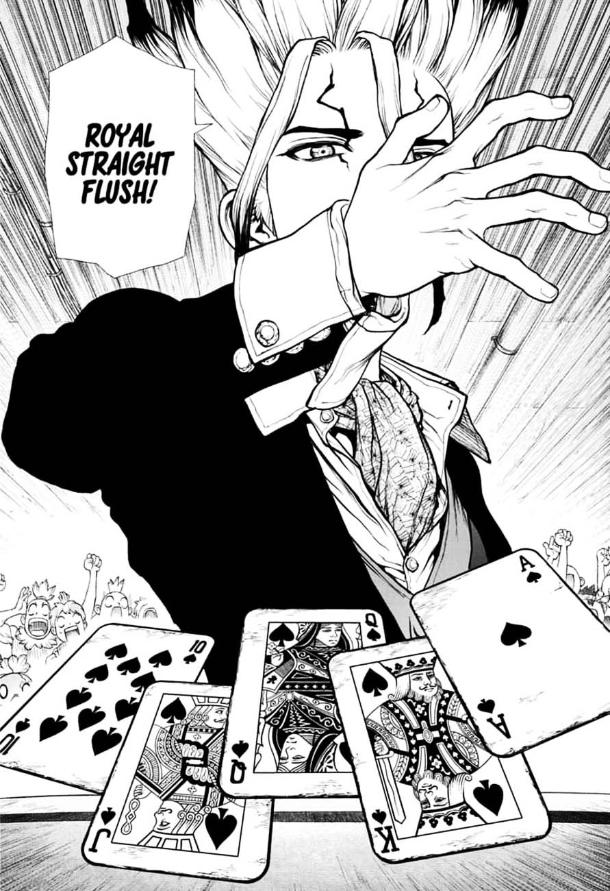 Dr. Stone Chapter 144 page 16 - Chapter 144: Ryusui & Gen vs. Senku & Kohaku