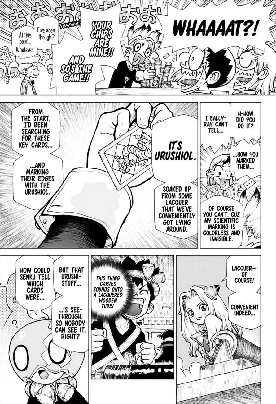 Dr. Stone Chapter 144 page 17 - Chapter 144: Ryusui & Gen vs. Senku & Kohaku