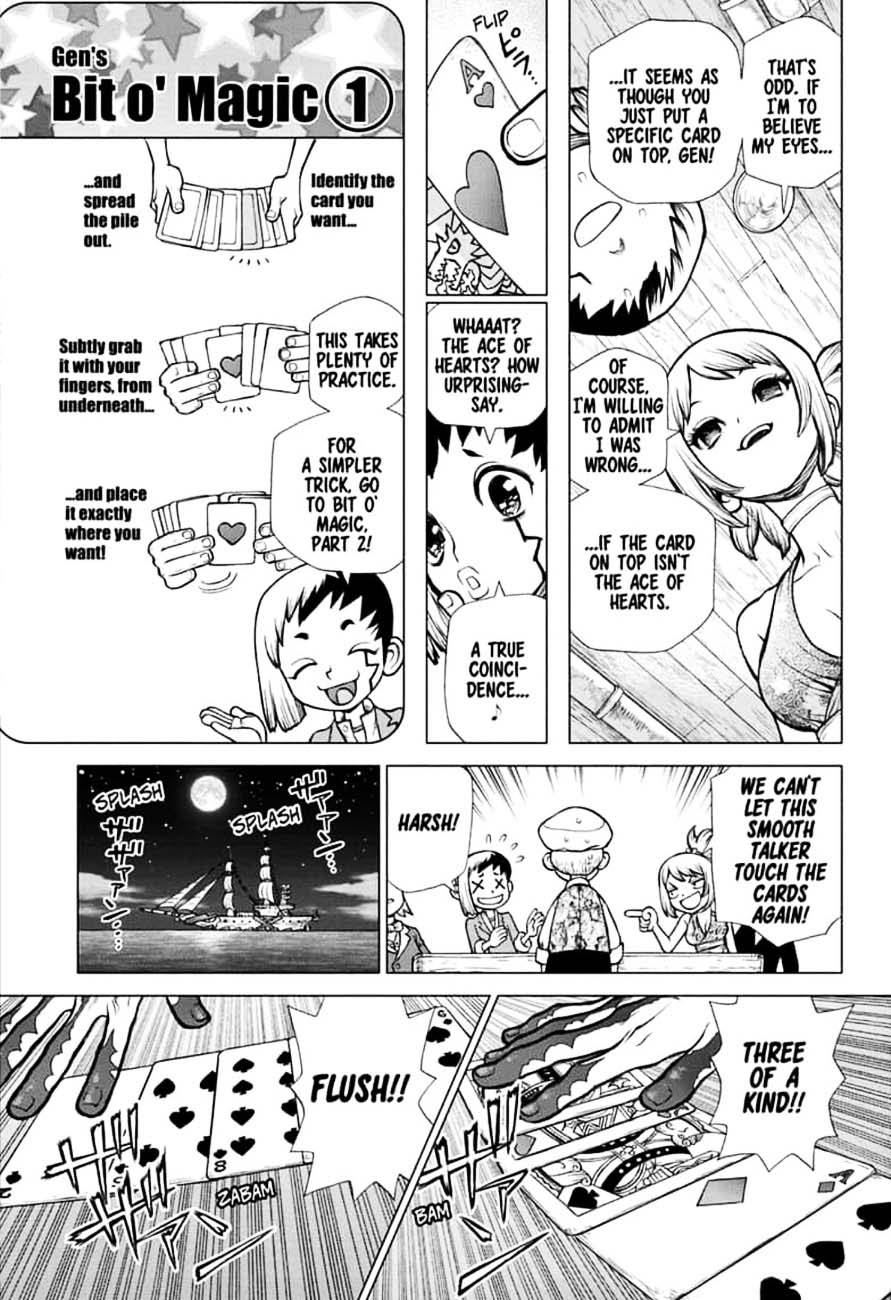 Dr. Stone Chapter 144 page 5 - Chapter 144: Ryusui & Gen vs. Senku & Kohaku