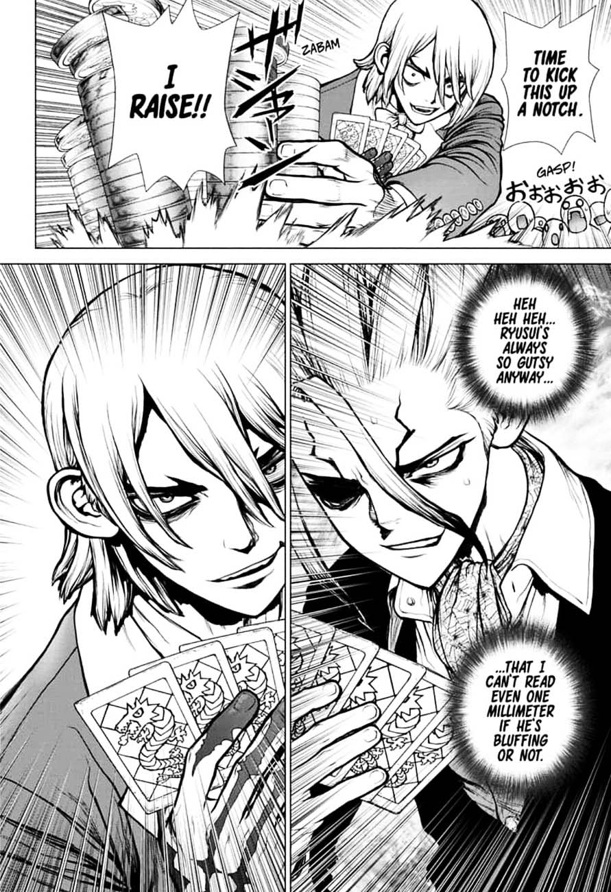Dr. Stone Chapter 144 page 6 - Chapter 144: Ryusui & Gen vs. Senku & Kohaku