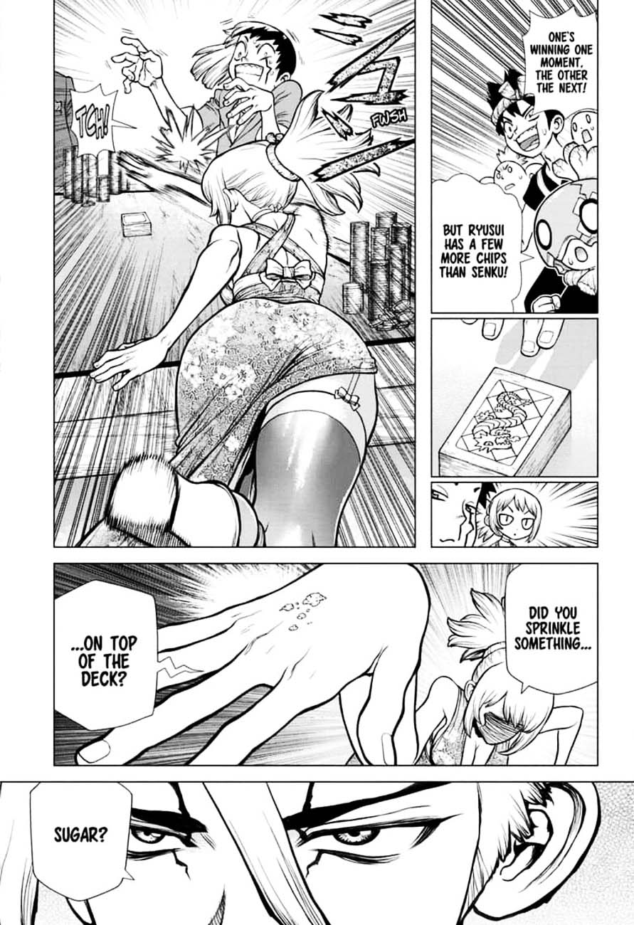 Dr. Stone Chapter 144 page 7 - Chapter 144: Ryusui & Gen vs. Senku & Kohaku