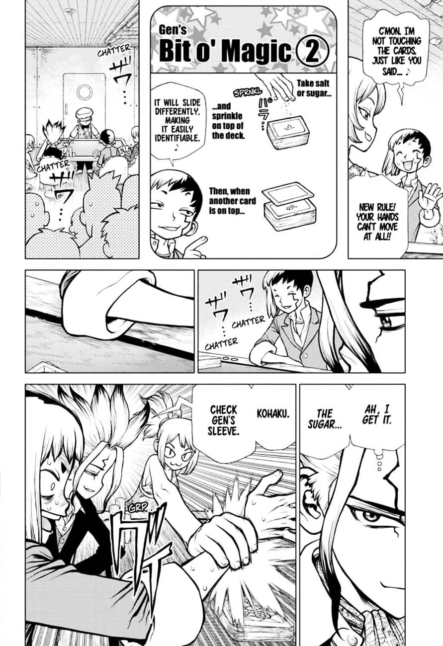Dr. Stone Chapter 144 page 8 - Chapter 144: Ryusui & Gen vs. Senku & Kohaku
