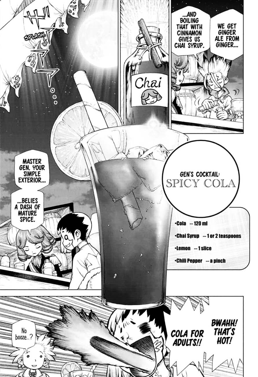 Dr. Stone Chapter 145 page 13 - Chapter 145: Bar Francois