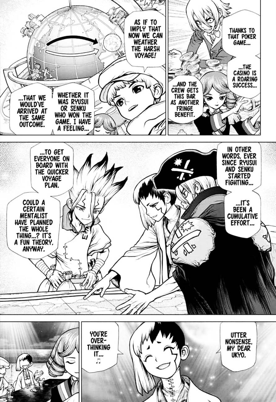 Dr. Stone Chapter 145 page 15 - Chapter 145: Bar Francois