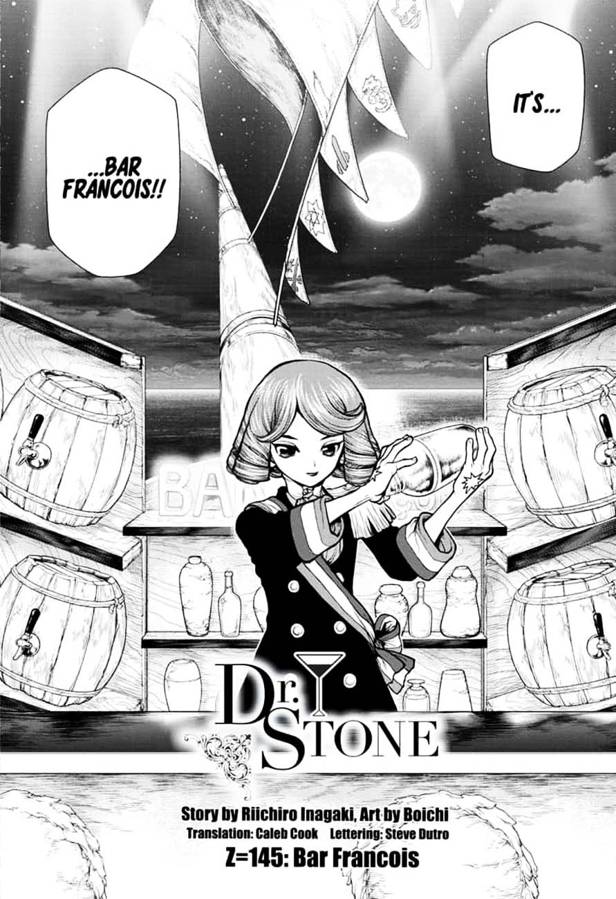 Dr. Stone Chapter 145 page 3 - Chapter 145: Bar Francois
