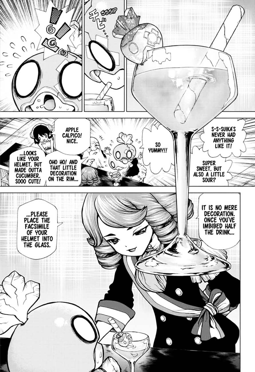 Dr. Stone Chapter 145 page 9 - Chapter 145: Bar Francois