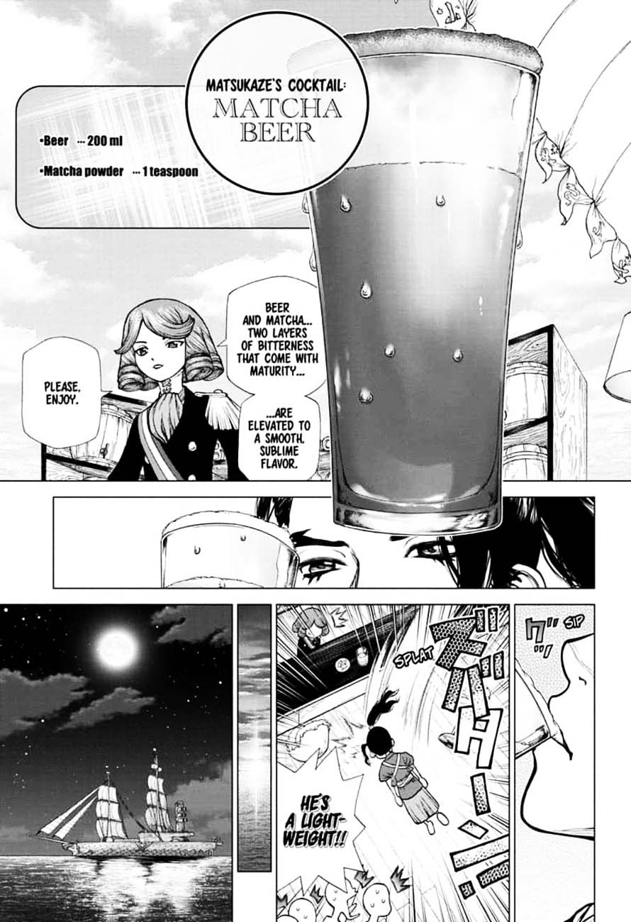 Dr. Stone Chapter 146 page 13 - Chapter 146: Bar Francois: Bitters