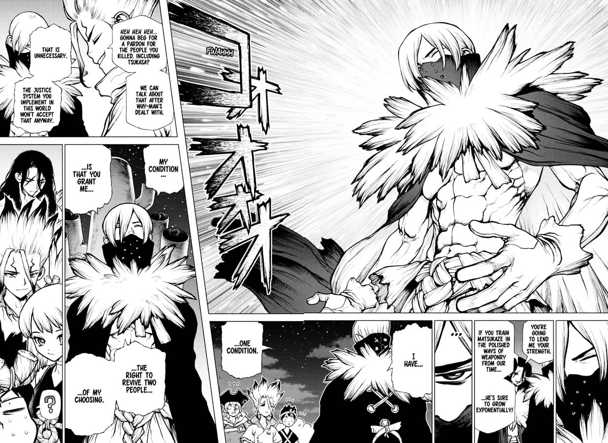 Dr. Stone Chapter 146 page 16 - Chapter 146: Bar Francois: Bitters