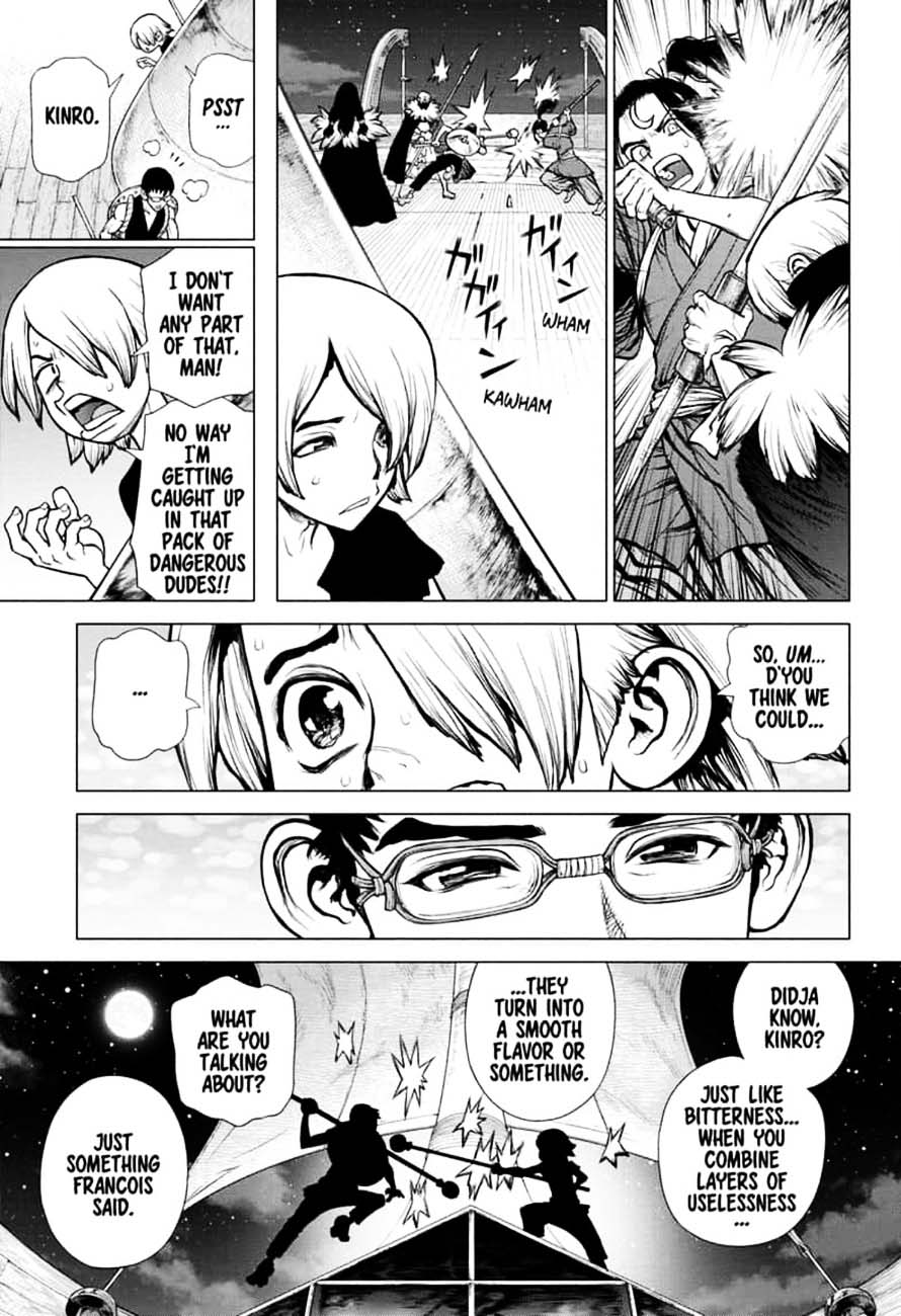 Dr. Stone Chapter 146 page 18 - Chapter 146: Bar Francois: Bitters