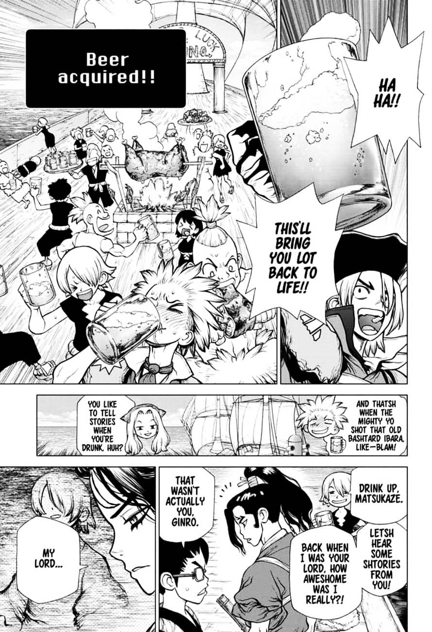 Dr. Stone Chapter 146 page 5 - Chapter 146: Bar Francois: Bitters