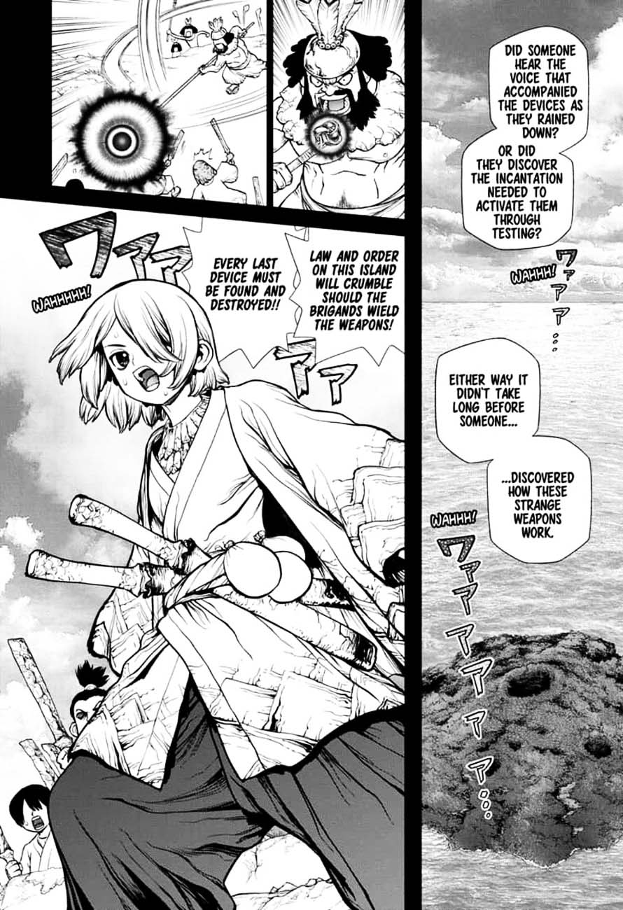 Dr. Stone Chapter 146 page 7 - Chapter 146: Bar Francois: Bitters
