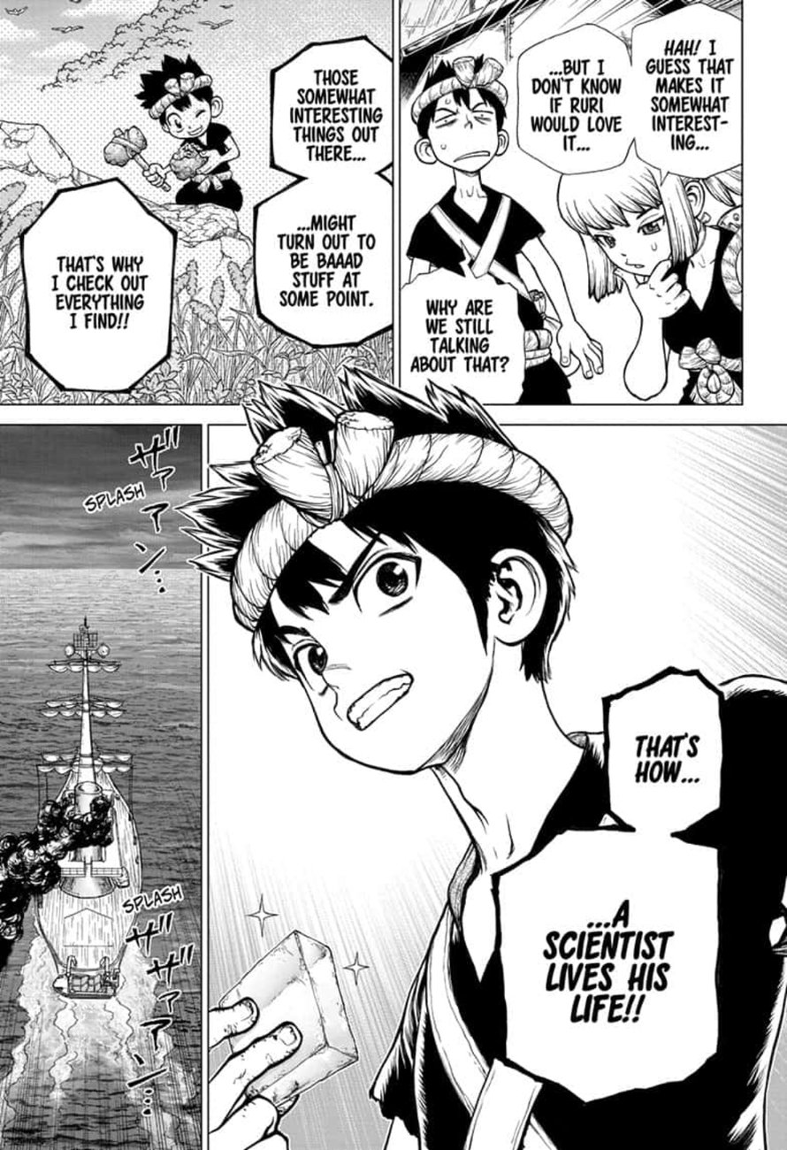 Dr. Stone Chapter 147 page 11 - Chapter 147: Science Journey