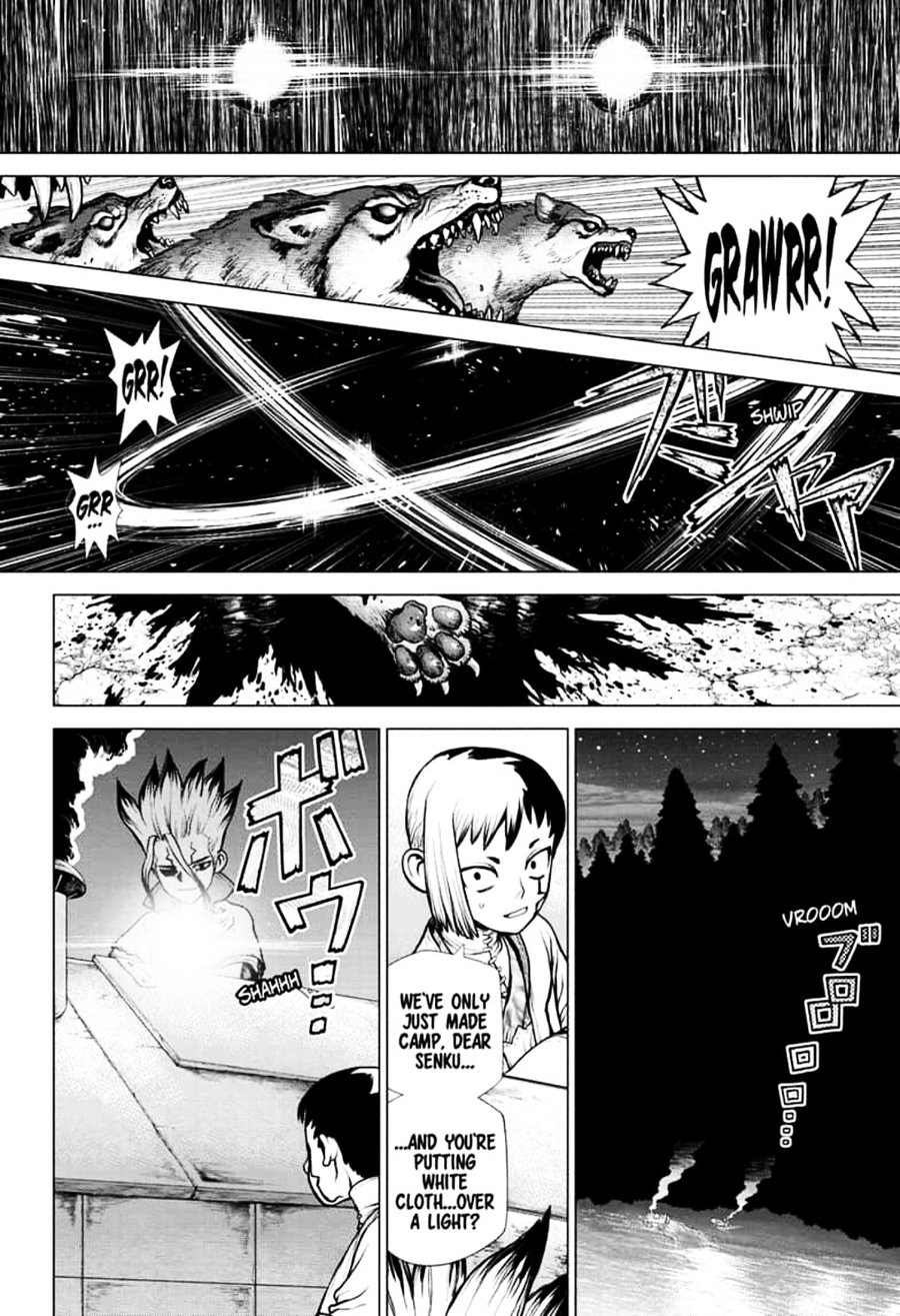 Dr. Stone Chapter 149 page 6 - Chapter 149: Light Lure in Darkness