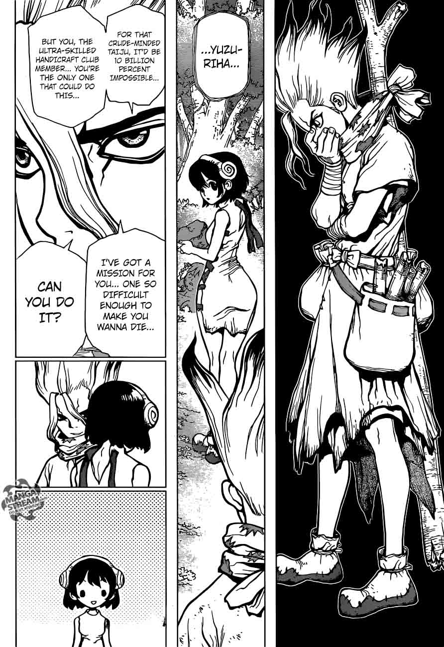 Dr. Stone Chapter 15 page 10 - Chapter 15: Two Kingdoms of the Stone World