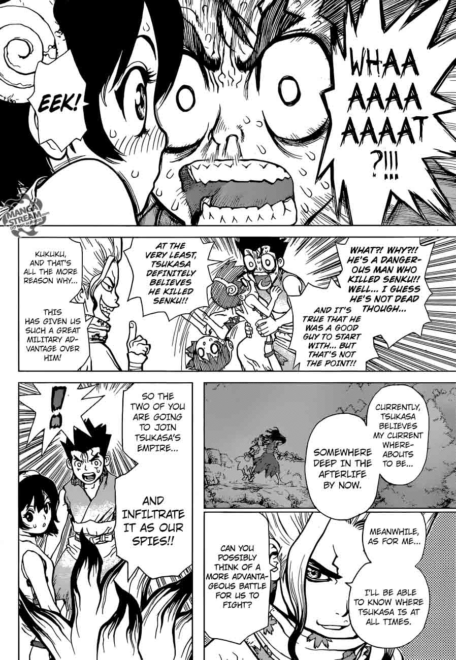 Dr. Stone Chapter 15 page 12 - Chapter 15: Two Kingdoms of the Stone World