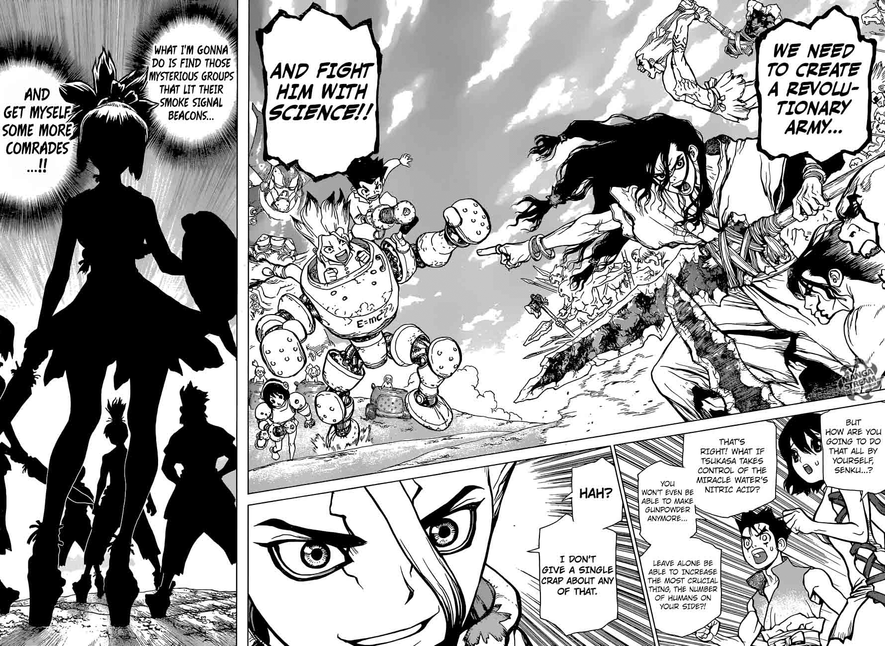 Dr. Stone Chapter 15 page 14 - Chapter 15: Two Kingdoms of the Stone World
