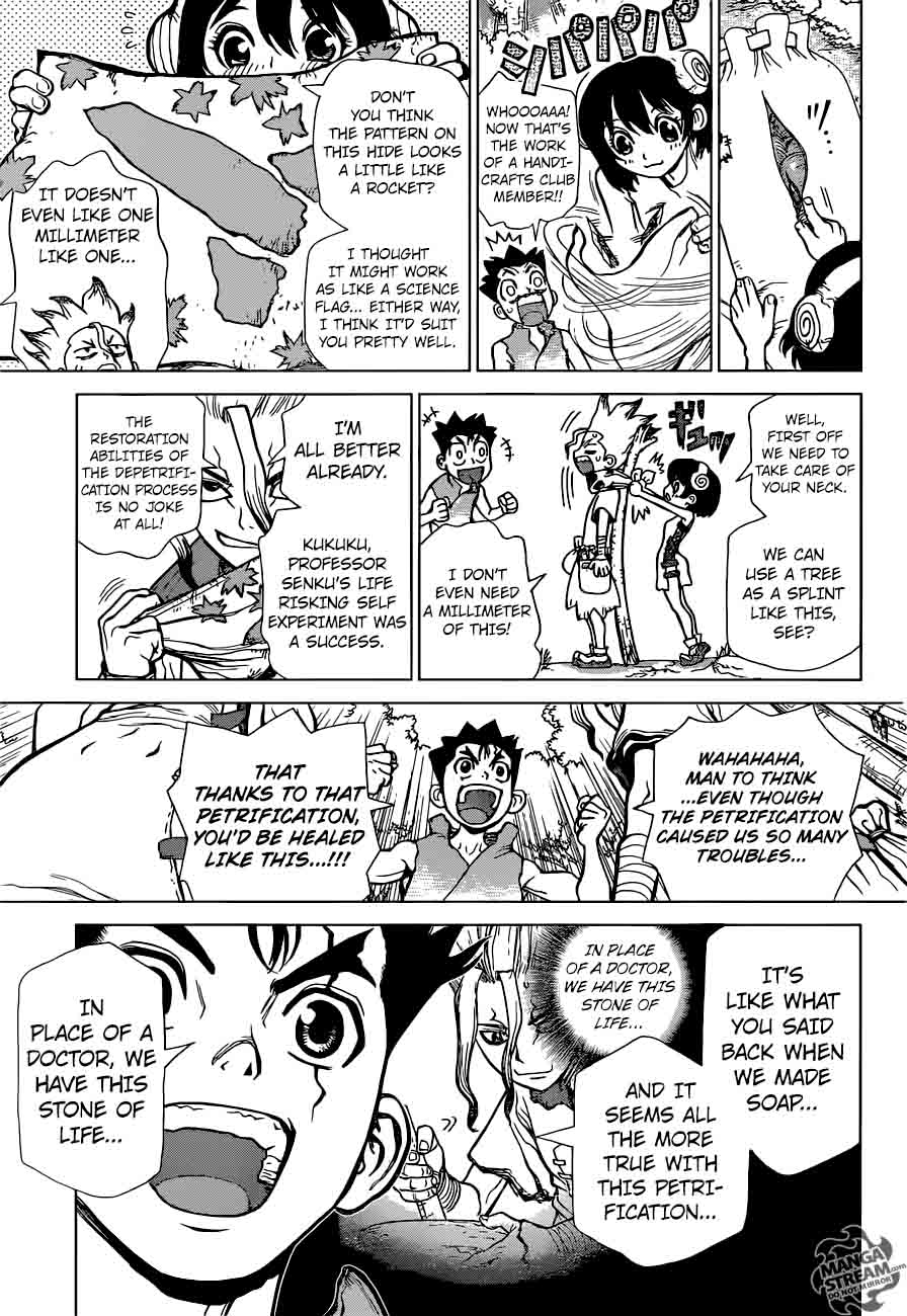 Dr. Stone Chapter 15 page 7 - Chapter 15: Two Kingdoms of the Stone World
