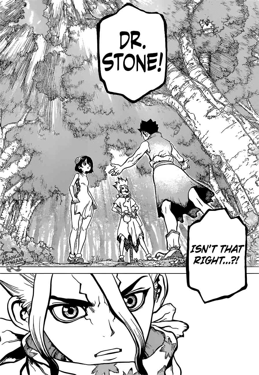 Dr. Stone Chapter 15 page 8 - Chapter 15: Two Kingdoms of the Stone World