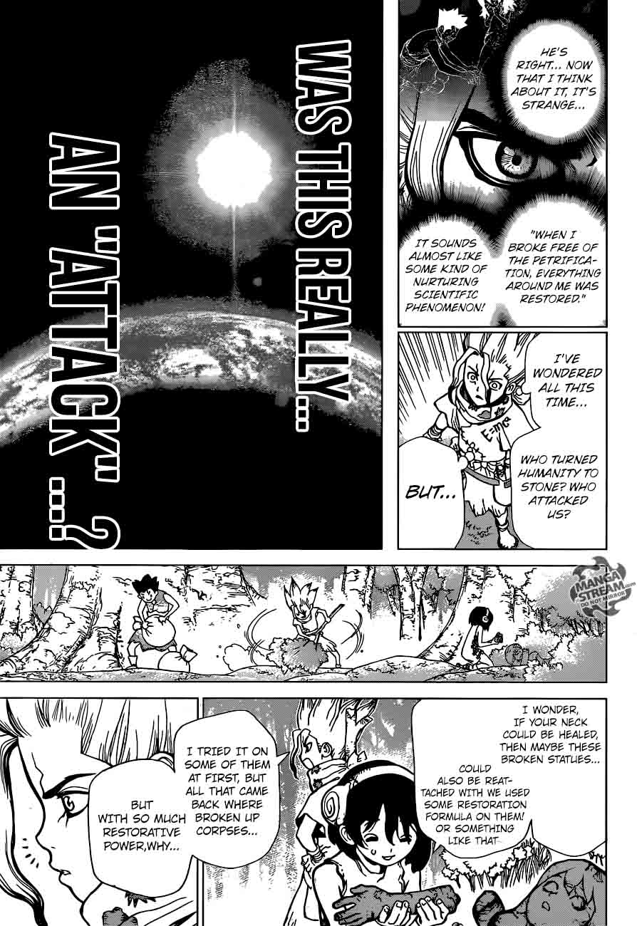 Dr. Stone Chapter 15 page 9 - Chapter 15: Two Kingdoms of the Stone World
