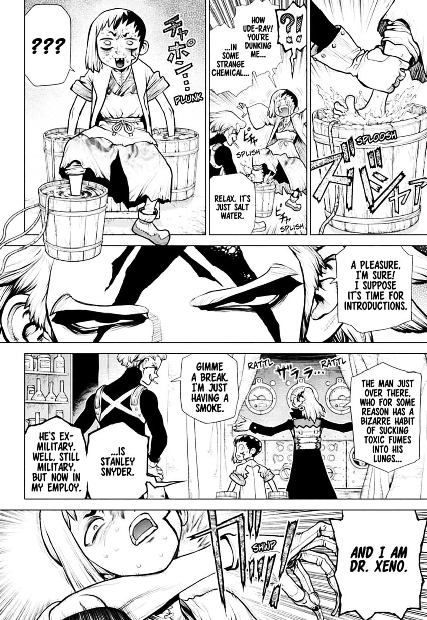 Dr. Stone Chapter 151 page 11 - Chapter 151: Dr. X