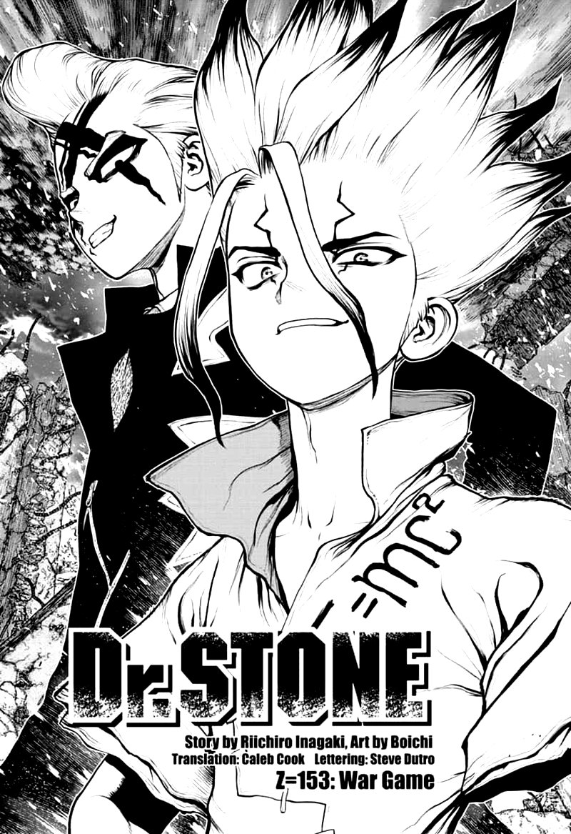 Dr. Stone Chapter 153 page 1 - Chapter 153: War Game