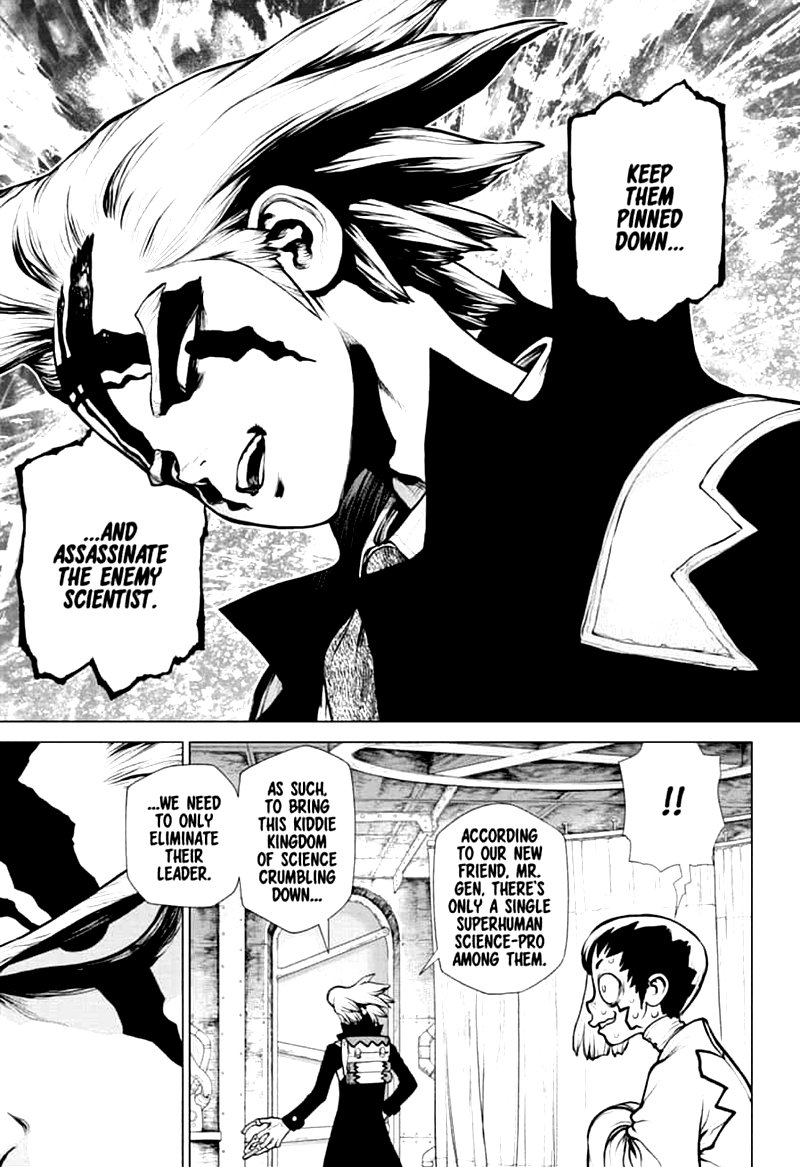 Dr. Stone Chapter 153 page 11 - Chapter 153: War Game