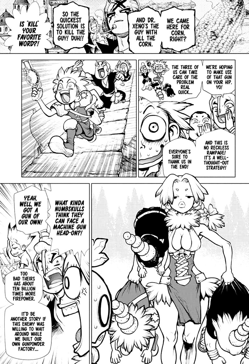 Dr. Stone Chapter 153 page 3 - Chapter 153: War Game