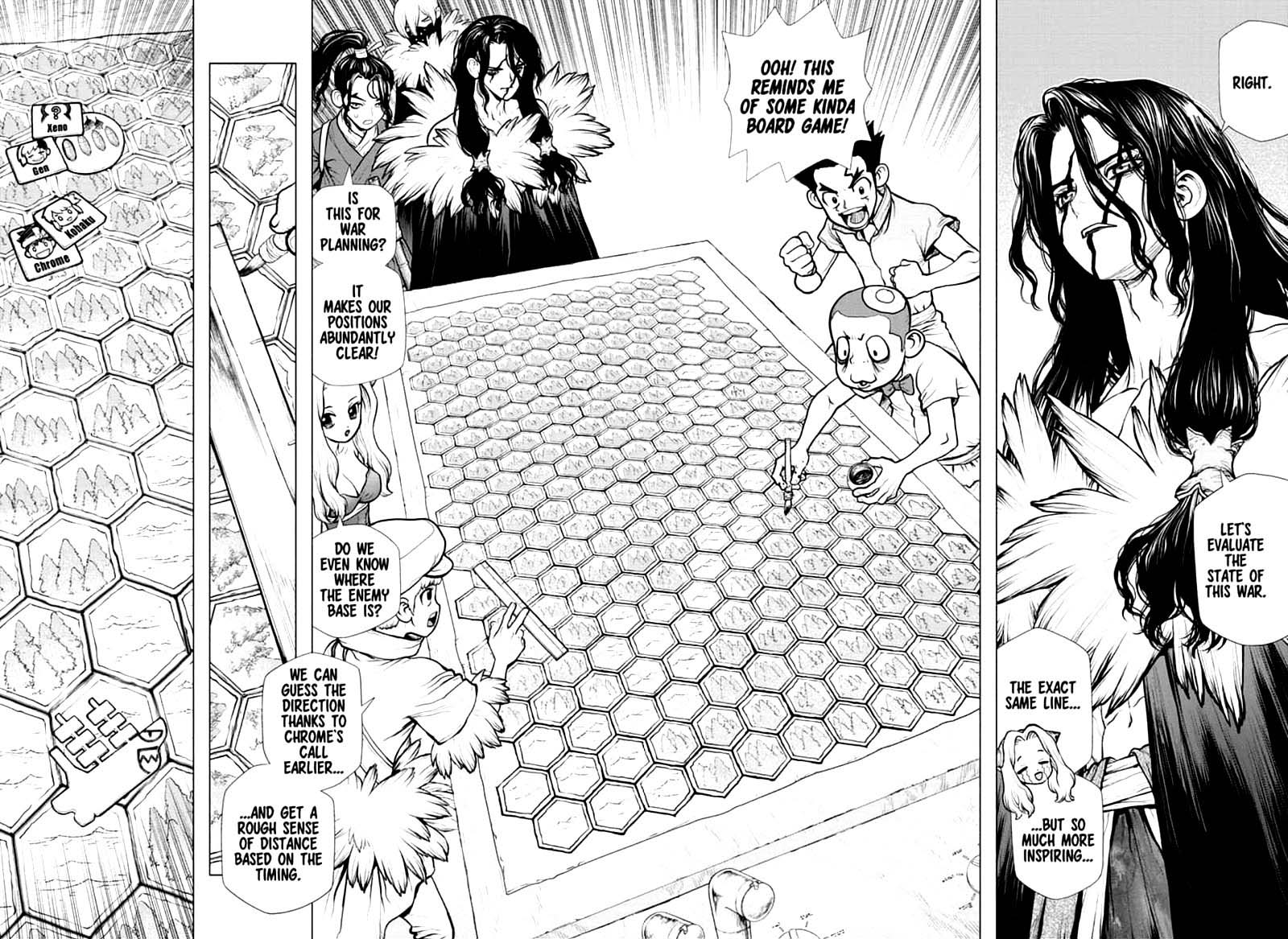 Dr. Stone Chapter 153 page 4 - Chapter 153: War Game