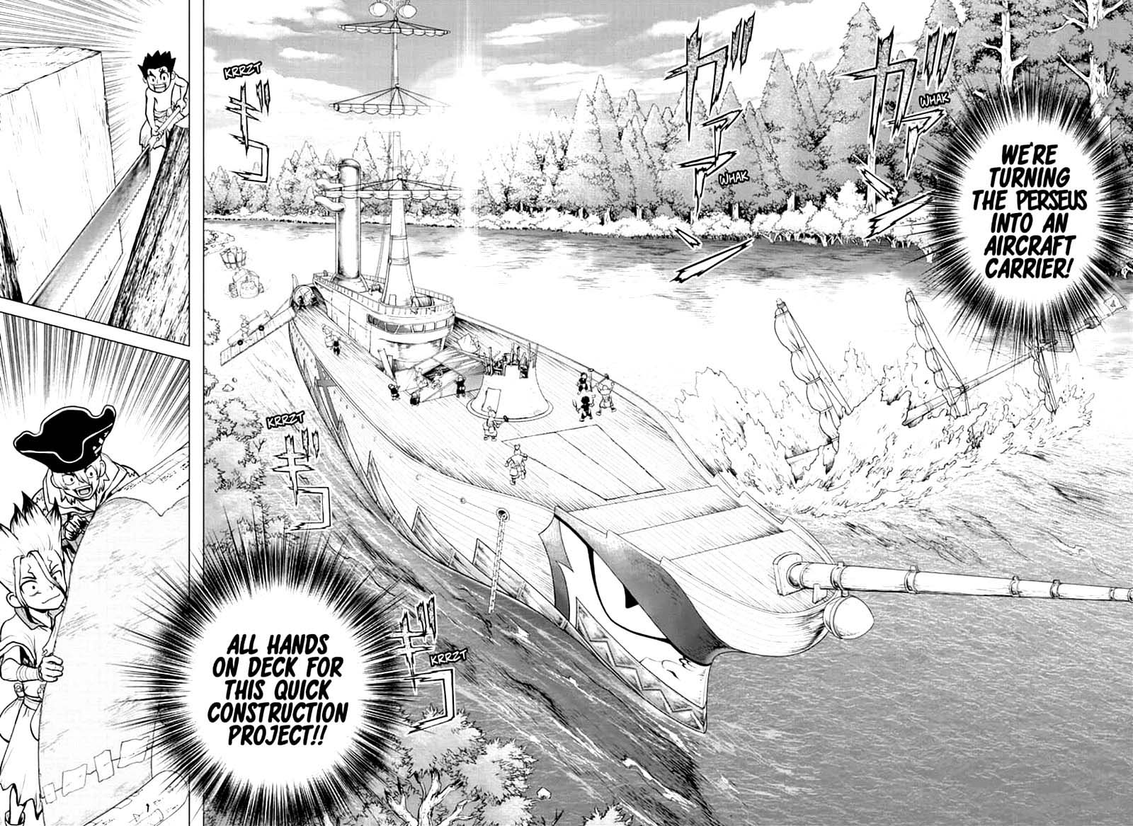 Dr. Stone Chapter 153 page 7 - Chapter 153: War Game