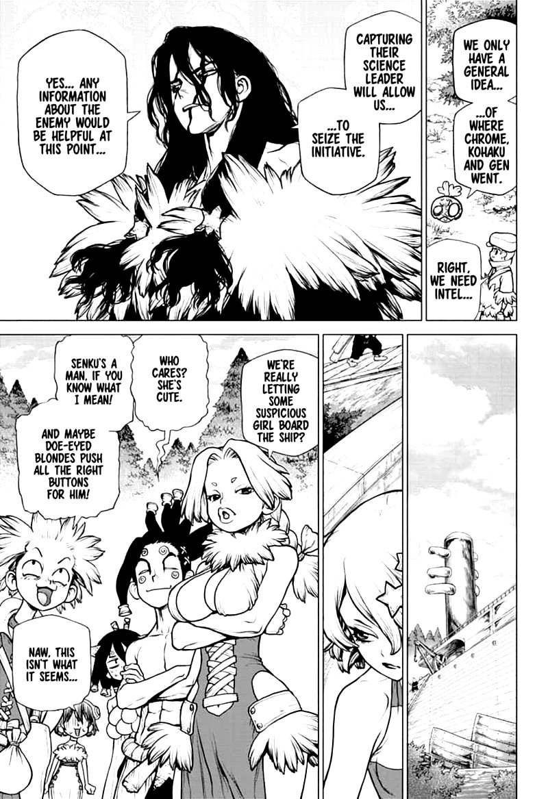 Dr. Stone Chapter 154 page 15 - Chapter 154: Spy vs. Spy