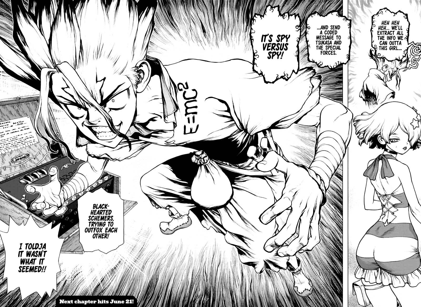 Dr. Stone Chapter 154 page 16 - Chapter 154: Spy vs. Spy
