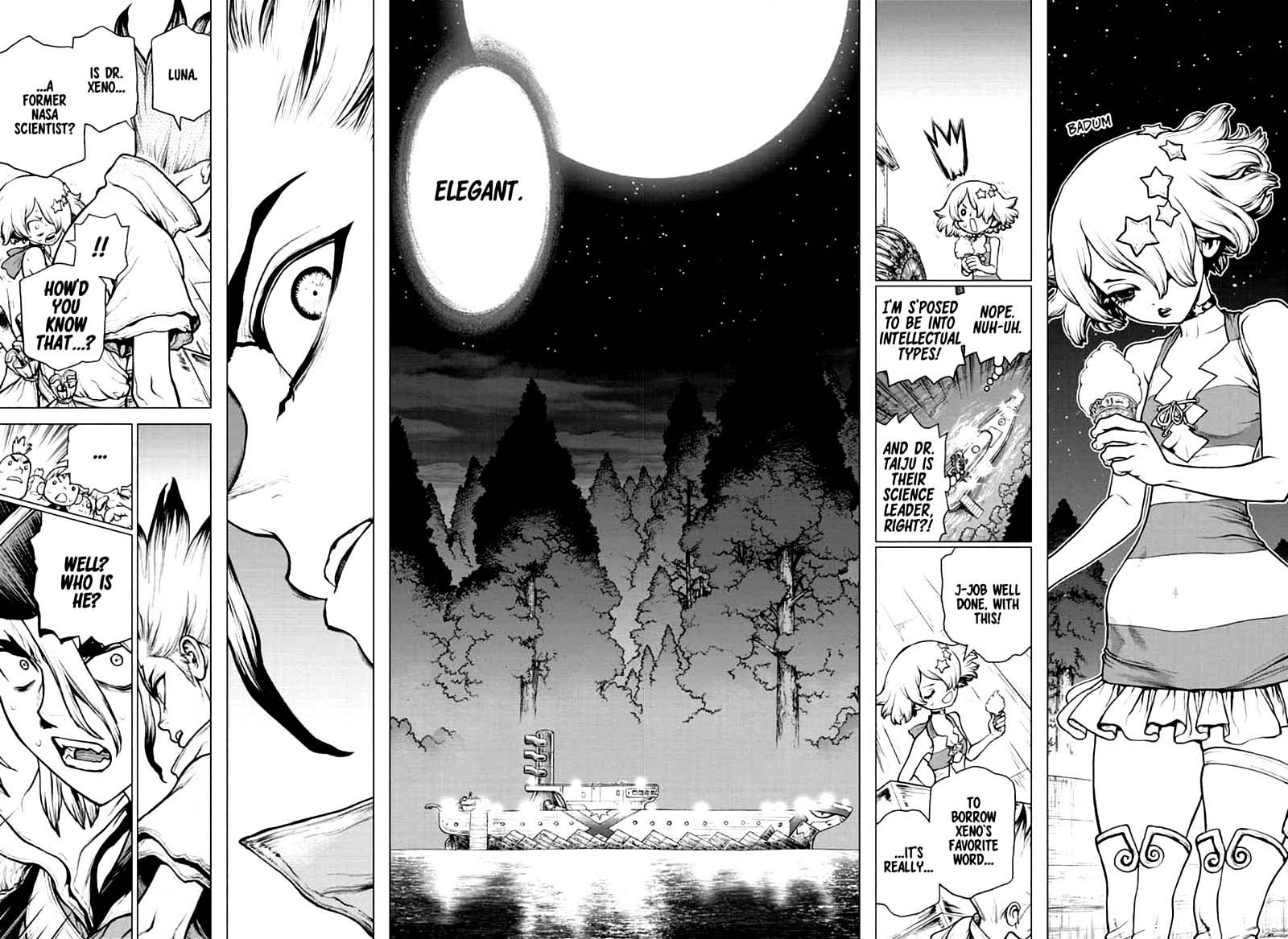 Dr. Stone Chapter 155 page 15 - Chapter 155: Science is Elegant