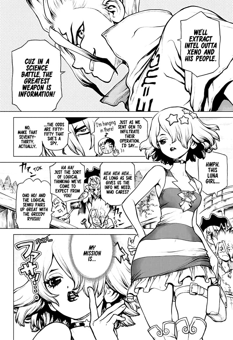 Dr. Stone Chapter 155 page 4 - Chapter 155: Science is Elegant