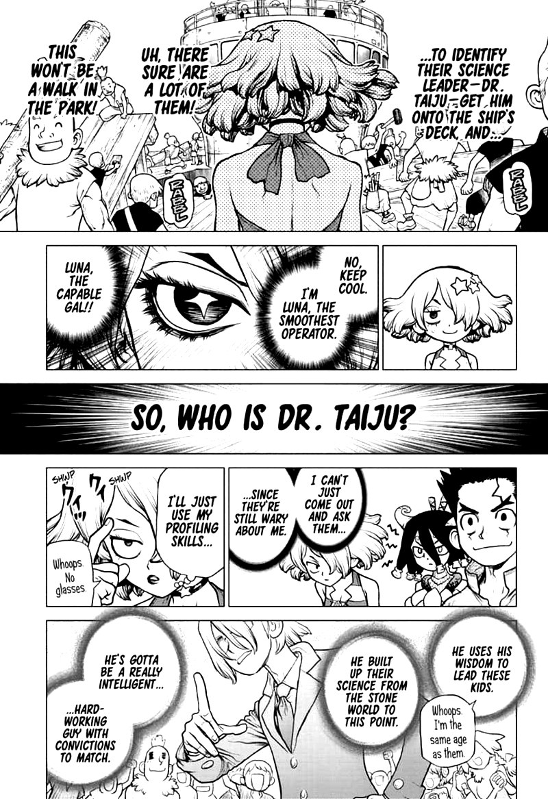 Dr. Stone Chapter 155 page 5 - Chapter 155: Science is Elegant