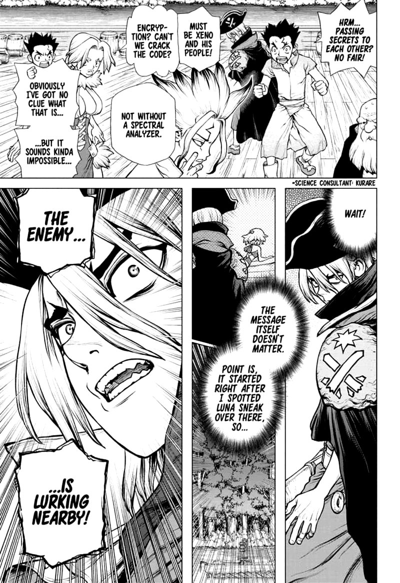 Dr. Stone Chapter 158 page 14 - Chapter 158: Who is the Scientist?